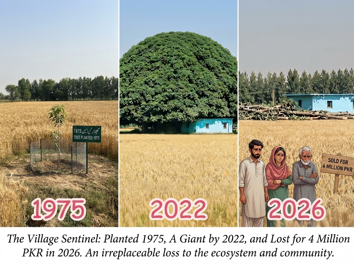 The Rise and Fall of the Village Sentinel: A Story of Growth, Greed, and Ecological Loss