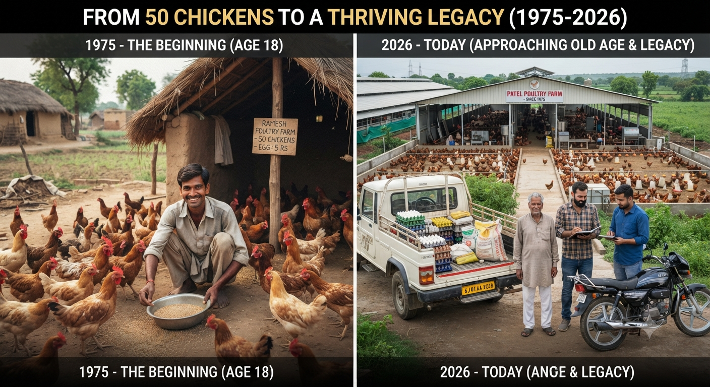 From 50 Chickens to a Thriving Legacy: A Villager's Journey from 1975 to 2026